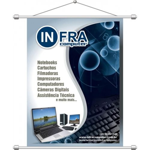Banner em Lona Especial com Acabamento Simples