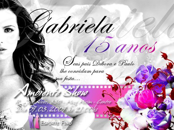 convites em papel fotografico