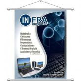 Banner em Lona Especial com Acabamento Simples